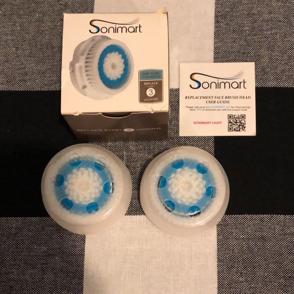 NEW Sonimart Replacement Face Brush Head Deep Pore